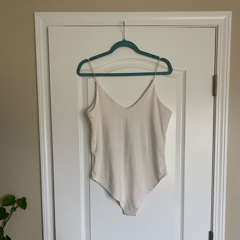 Gaze Off-White Bodysuit